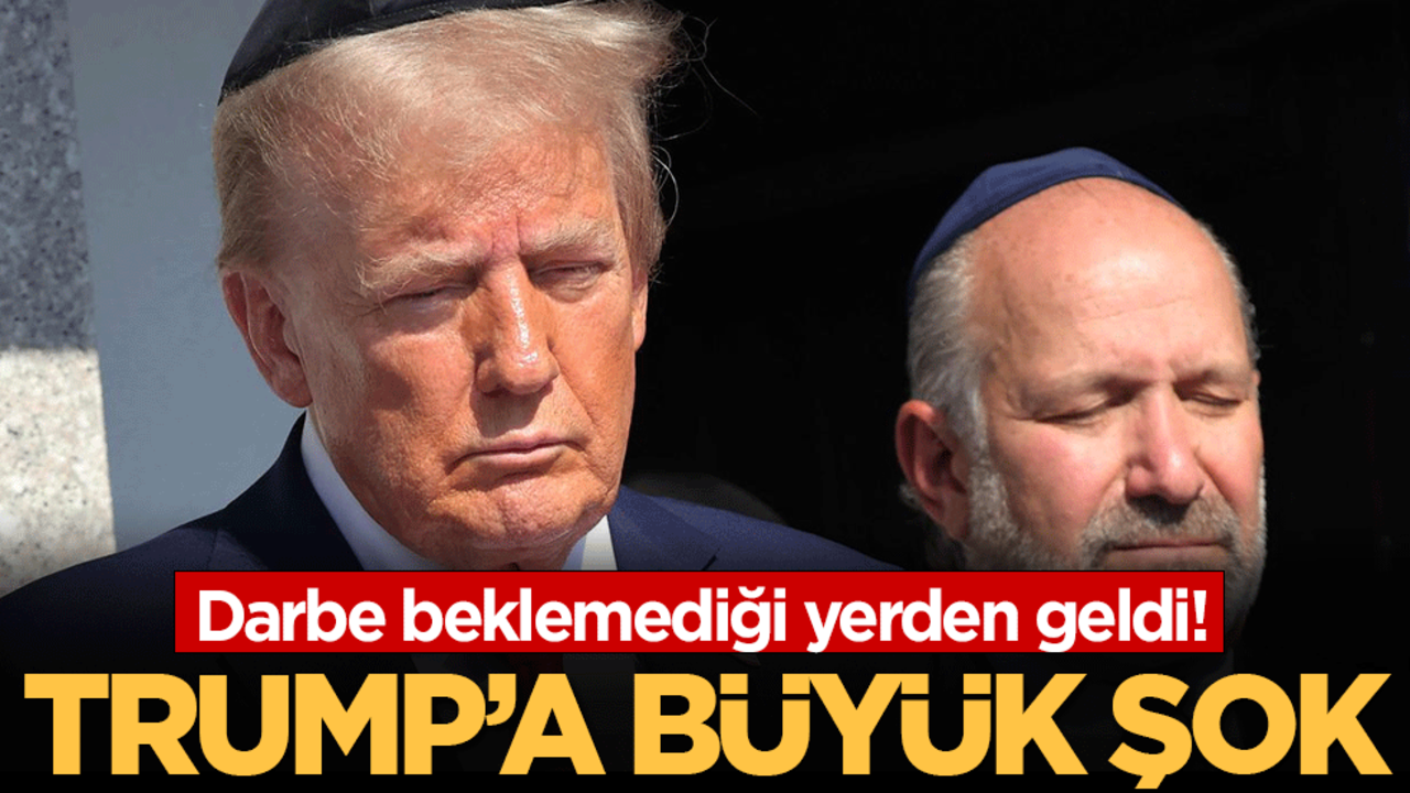 Trump'a büyük şok: Darbe beklemediği yerden geldi!