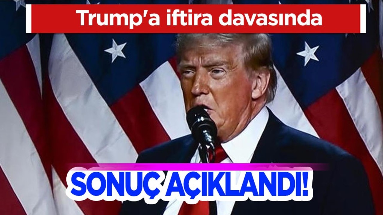 Trump'a iftira davasında mahkeme kararını verdi: Tazminat talebi kabul edildi! Yalan diye eleştirmişti