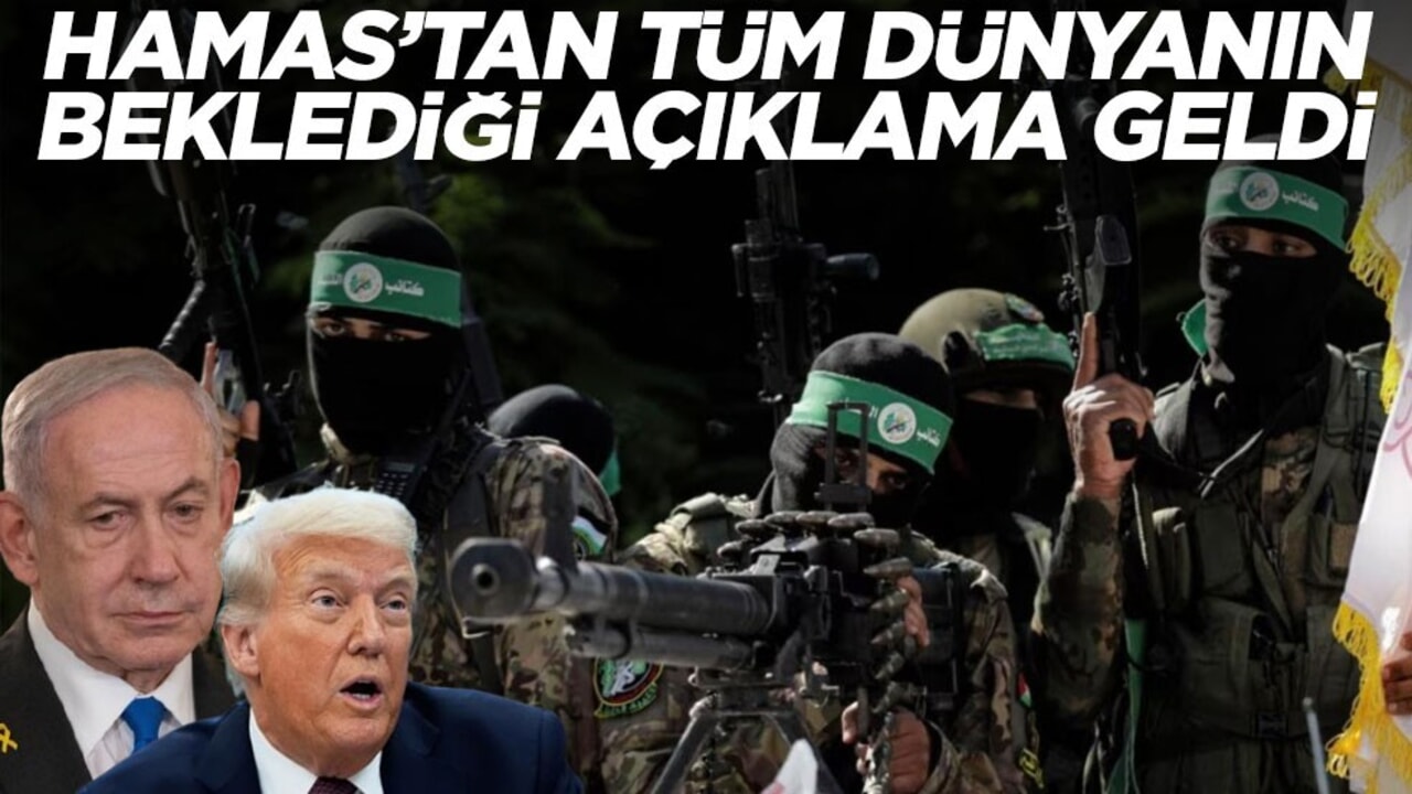 Trump'ın 21 maddelik planı sonrası Hamas'tan tüm dünyanın beklediği açıklama geldi