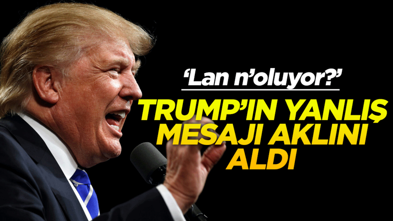 Trump'ın mesaj attığı Türk'ün aklı çıktı! "Lan n'oluyor?"