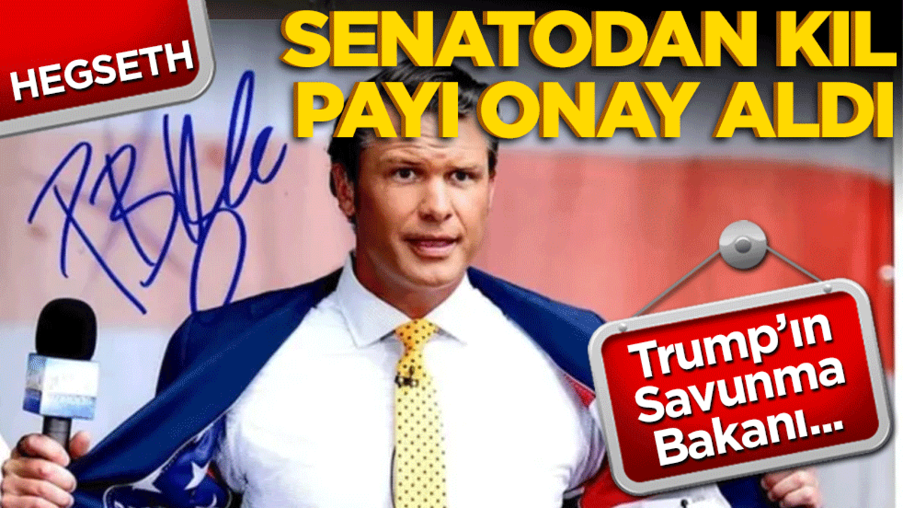 Trump'ın Savunma Bakanı adayı Hegseth, Senato’dan kıl payı onay aldı