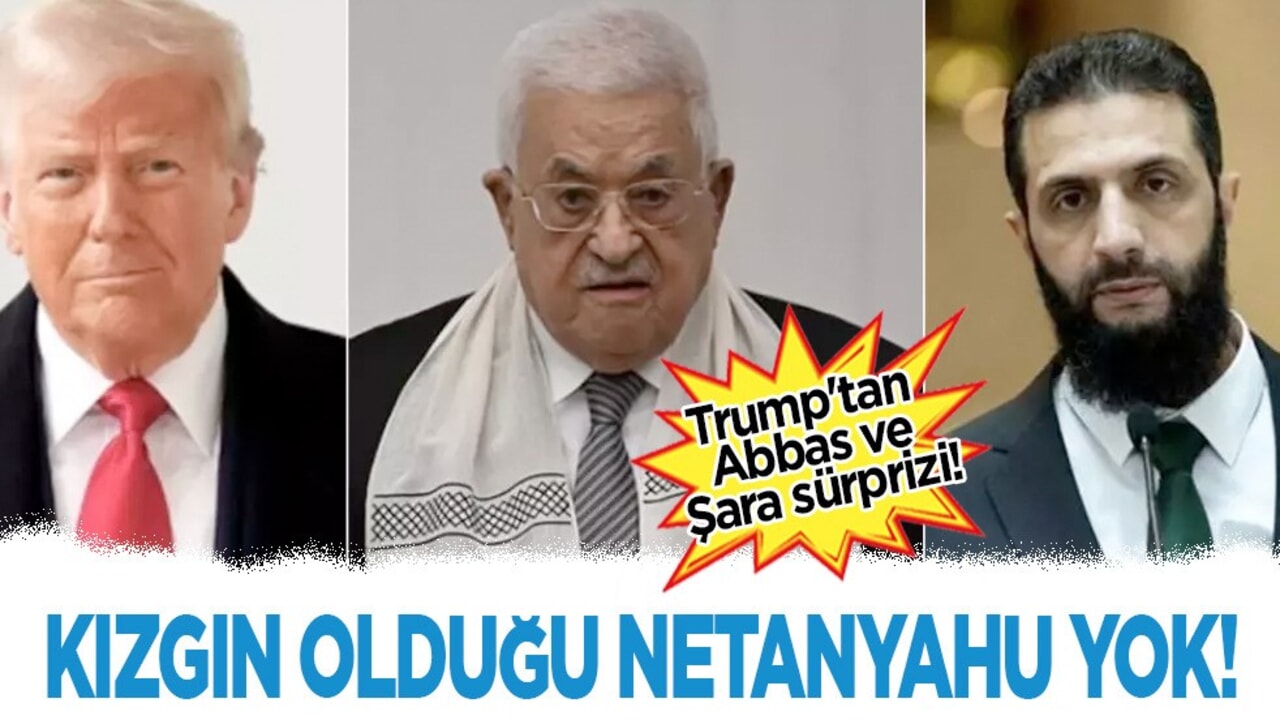 Trump'tan Abbas ve Şara sürprizi! Kızgın olduğu Netanyahu yok: BAE, Suudi Arabistan, Katar var!