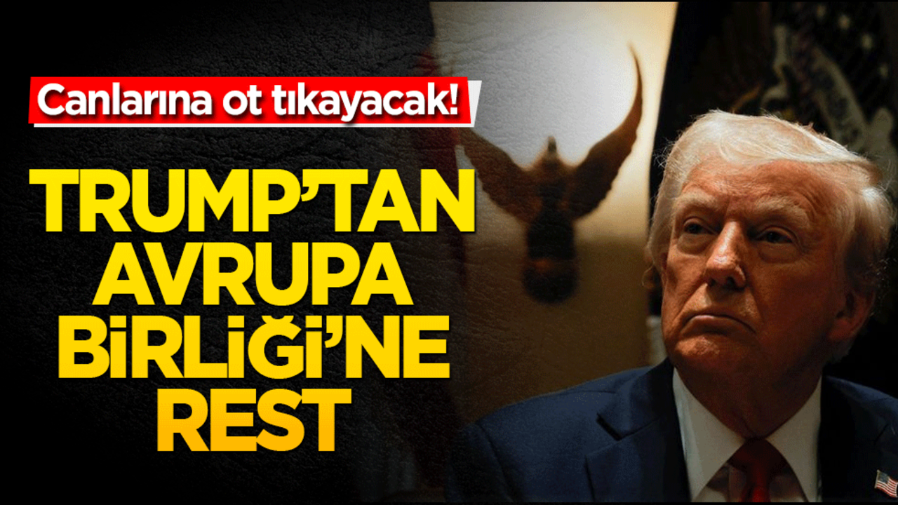 Trump'tan AB'ye rest! Yüzde 25 gümrük tarifesi geliyor