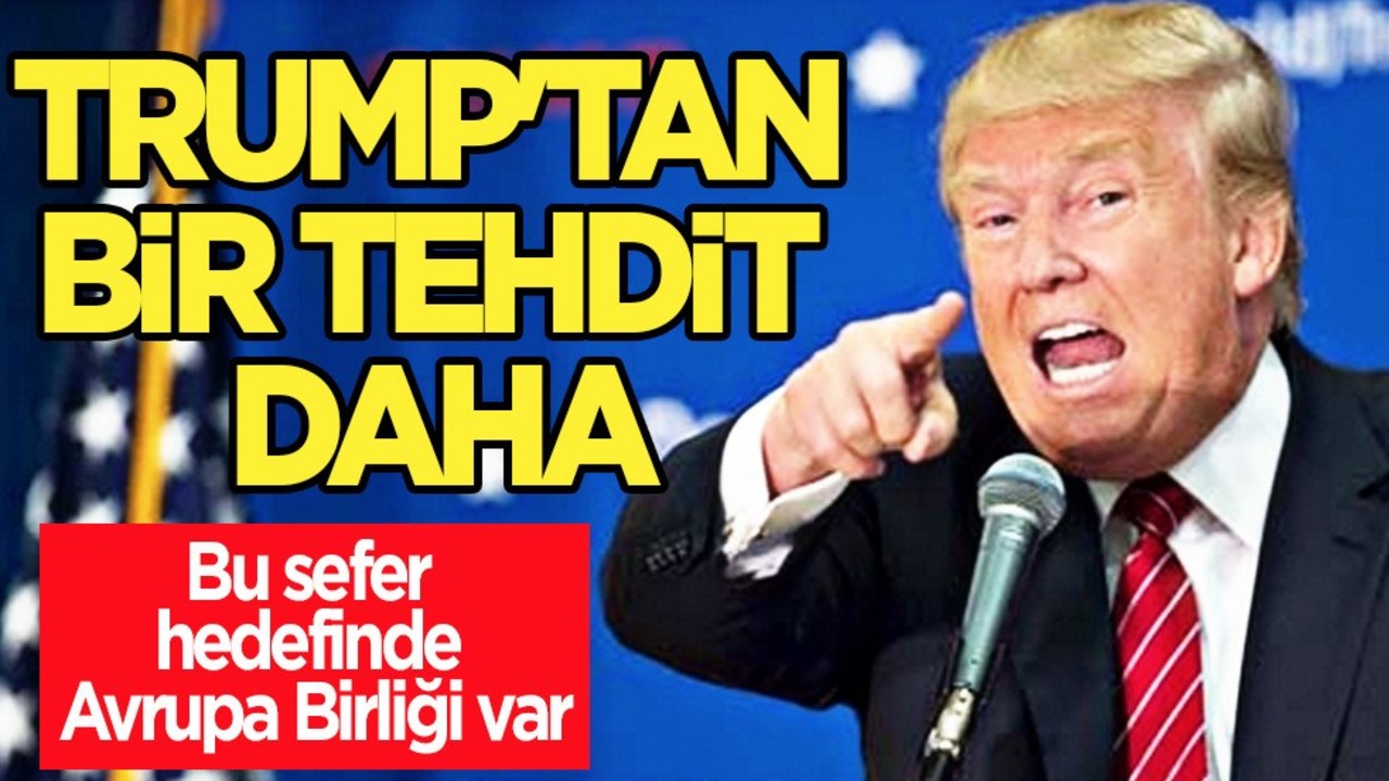 Trump'tan AB'ye tehdit! Avrupa'yı sallayacak: Petrol ve doğalgaz satın alarak kapatmalı