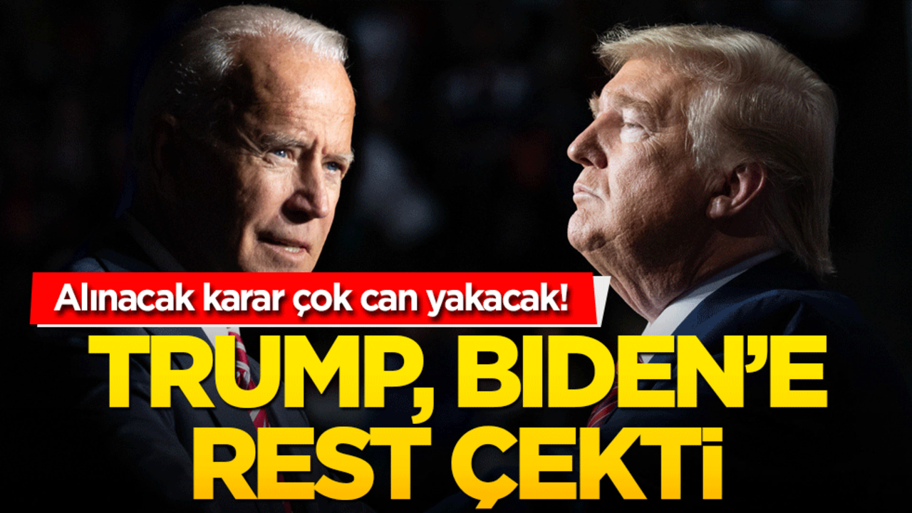 Trump’tan idam cezası çıkışı! Biden’ın kararını sert bir dille eleştirdi!