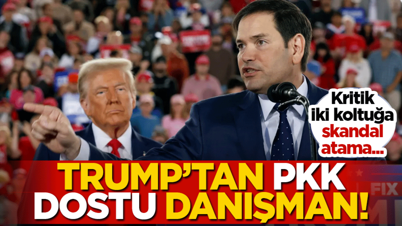 Trump'tan PKK dostu danışman! Kritik iki koltuğa skandal atama