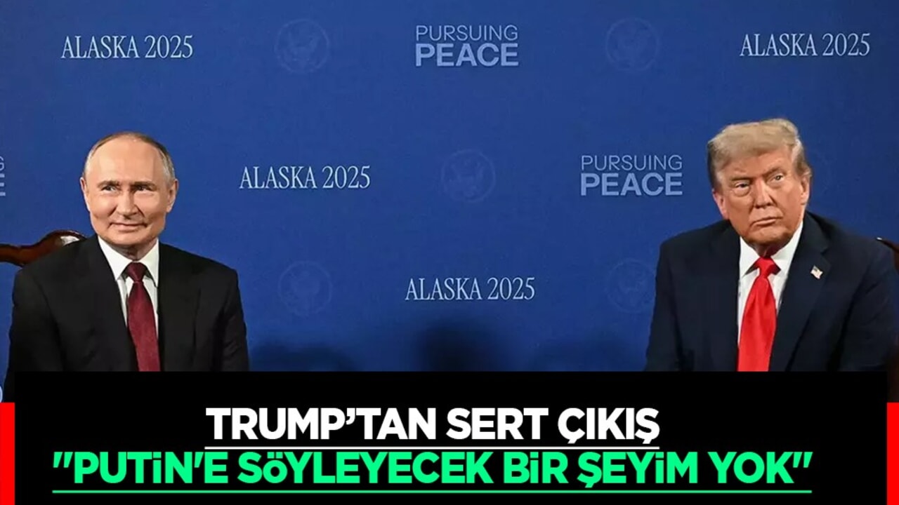 Trump'tan sert çıkış: "Putin'e söyleyecek bir şeyim yok"! Geri adımı sinyali dikkat çekti!