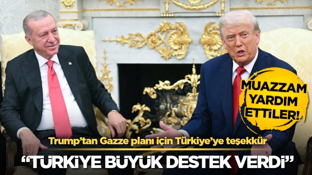 Trump'tan Türkiye'ye Gazze Teşekkürü: "Muazzam Yardım Ettiler"