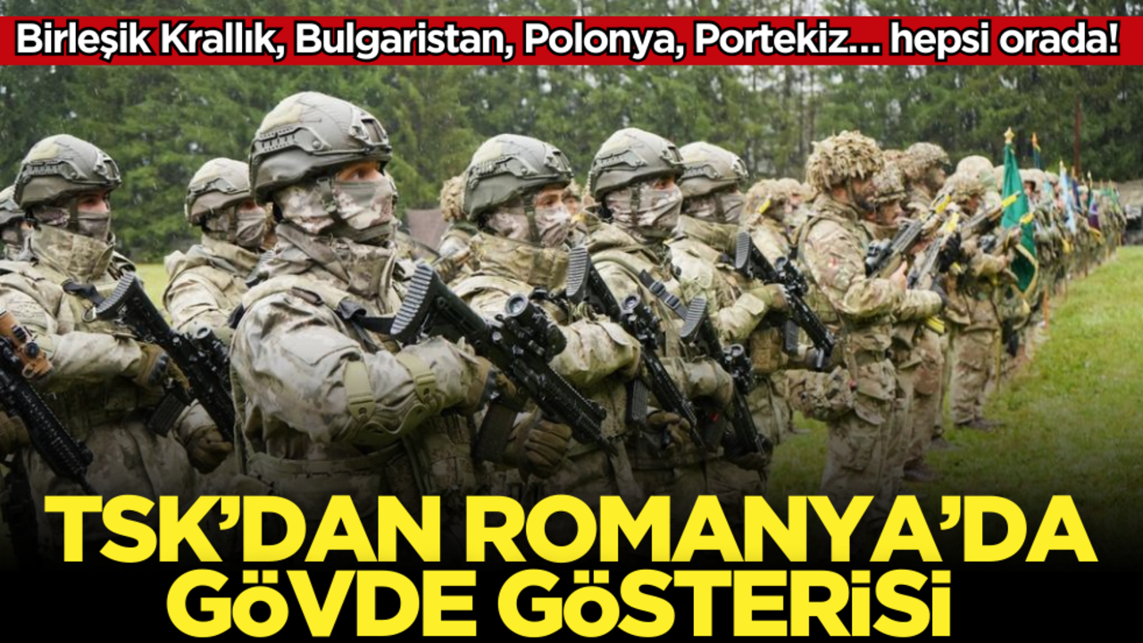 TSK, Romanya’da SARMIS-24 Tatbikatı başarıyla icra etti