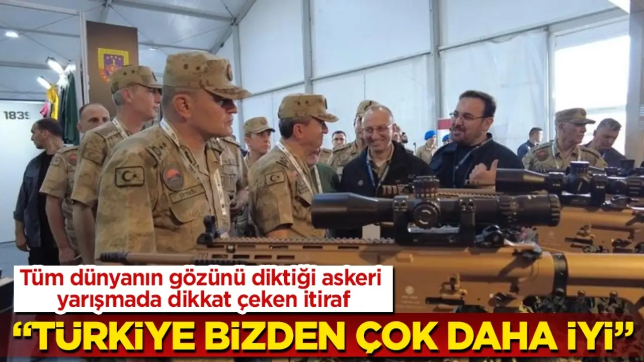 Tüm dünyanın gözünü diktiği askeri yarışmada dikkat çeken itiraf: "Türkiye bizden çok daha iyi"
