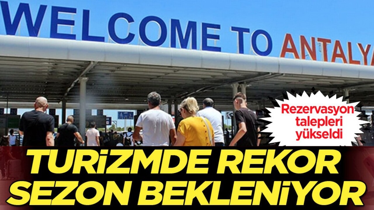 Turizmde rekor sezon bekleniyor! Almanlar yaz tatili için akın etmeye başladı!