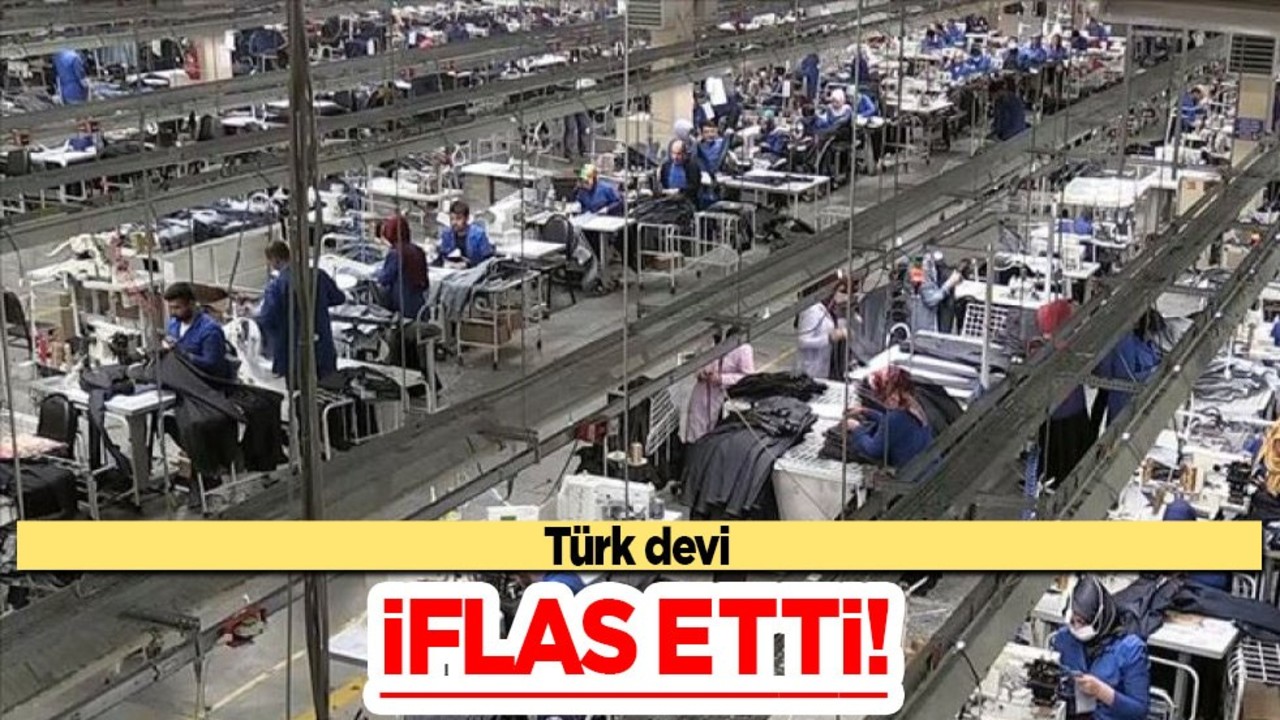 Türk devi iflas etti! 2020 yılında satın aldılar: Çok sayıda kişi işsiz kalacak! İlan etti... Bakın ne oldu!