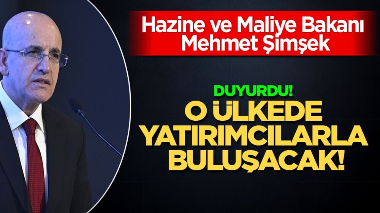Dubai'de kritik görüşmeler! Bakan Şimşek yatırımcılarla buluşacak