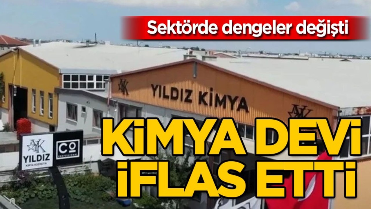 Türk kimya devi iflas etti: Dev şirkette onlarca çalışan işsiz kaldı... Beklenmedik karar, iflas başvurusu yaptı