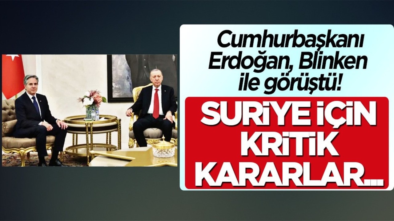 Türkiye-ABD ilişkileri PKK/PYD/YPG, DEAŞ, Suriye'deki son gelişmeler masada!