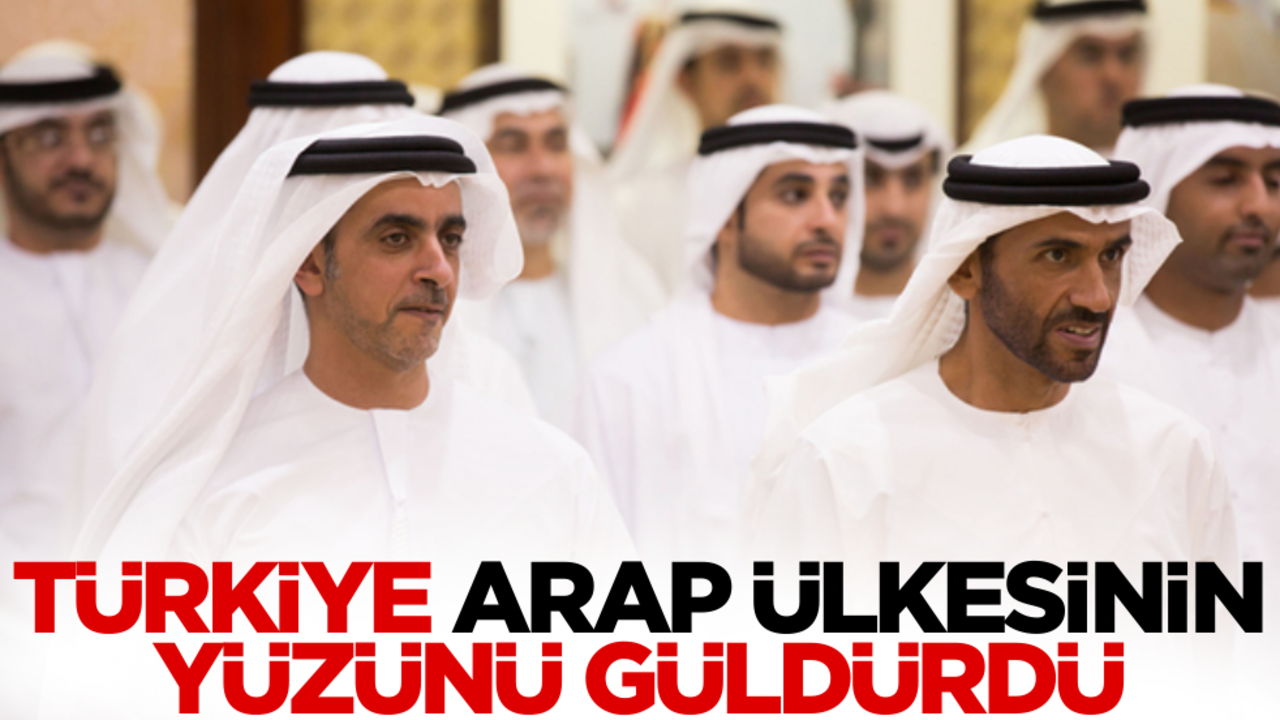 Türkiye, Arap ülkesinin yüzünü güldürdü