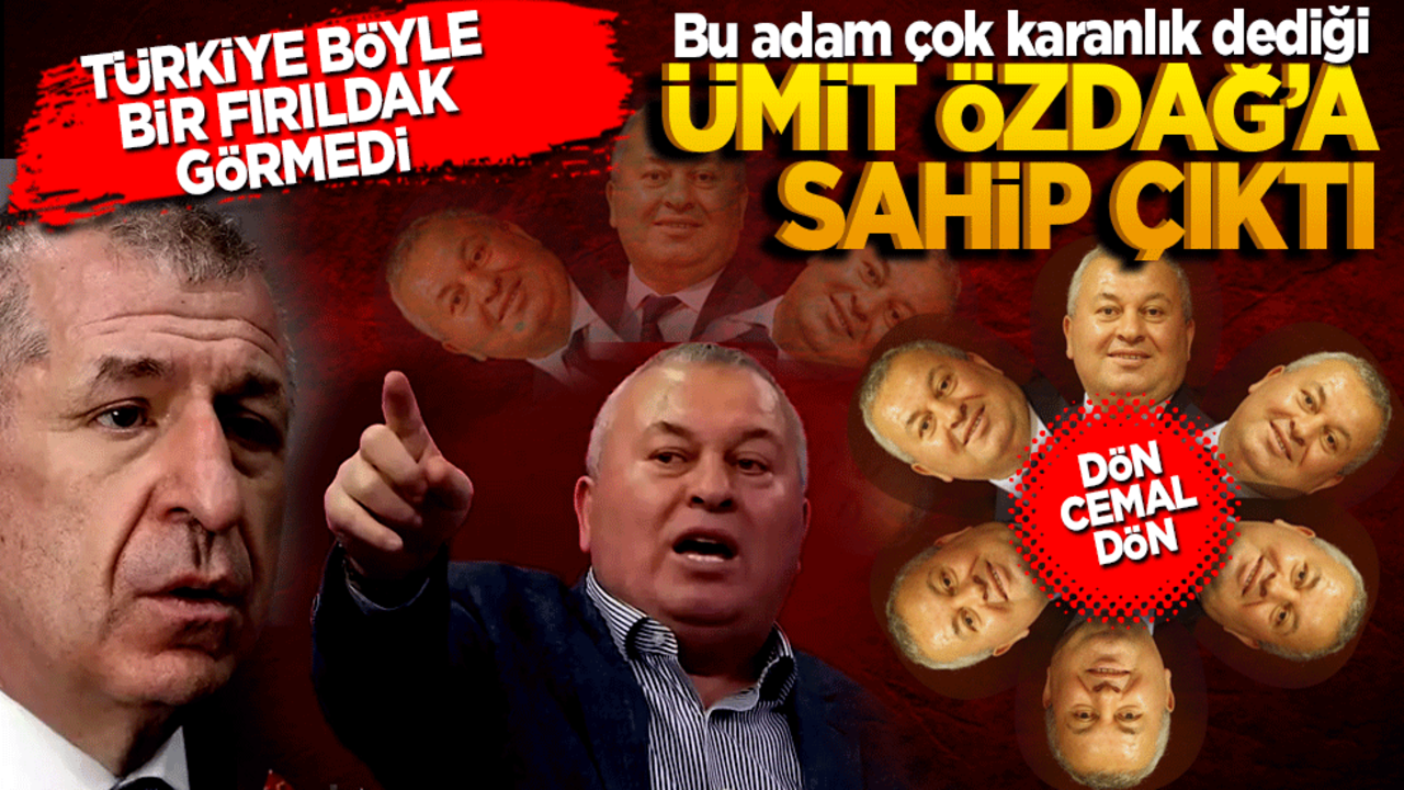 Türkiye böyle fırıldak bir siyasetçi görmedi! Karanlık dediği adama sahip çıktı