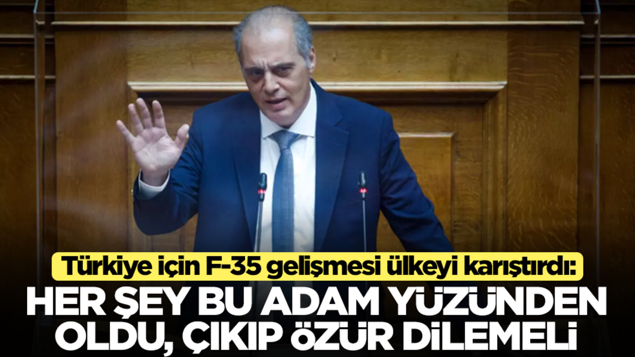 Türkiye için F-35 gelişmesi ülkeyi karıştırdı: Her şey bu adam yüzünden oldu, çıkıp özür dilemeli