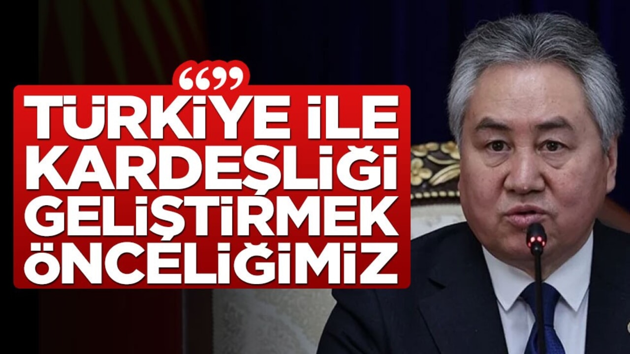 "Türkiye ile kardeşliği geliştirmek önceliğimiz"