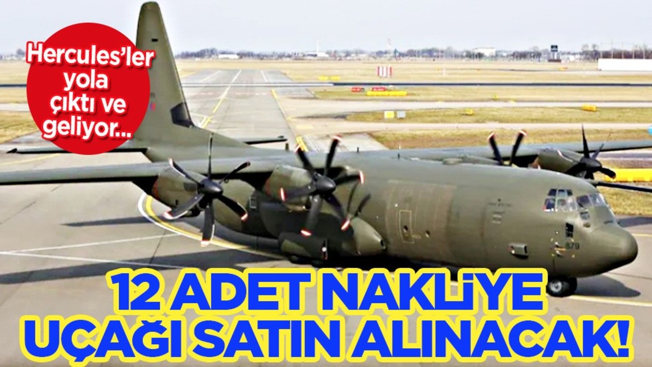 Türkiye, İngiltere'den on iki adet ikinci el askeri nakliye uçağı satın alacak