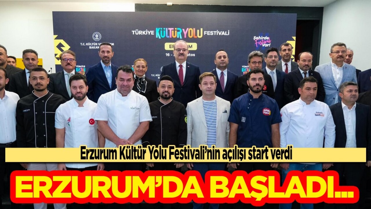 Türkiye Kültür Yolu Festivali ile Erzurum, marka şehir yolunda