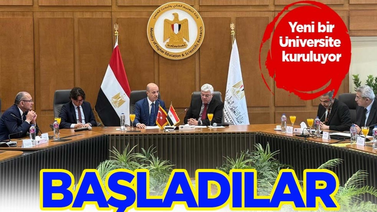  Türkiye-Mısır Üniversitesi kuruluyor! YÖK Başkanı Özvar, çalışmalar sürüyor! Önemli gelişme