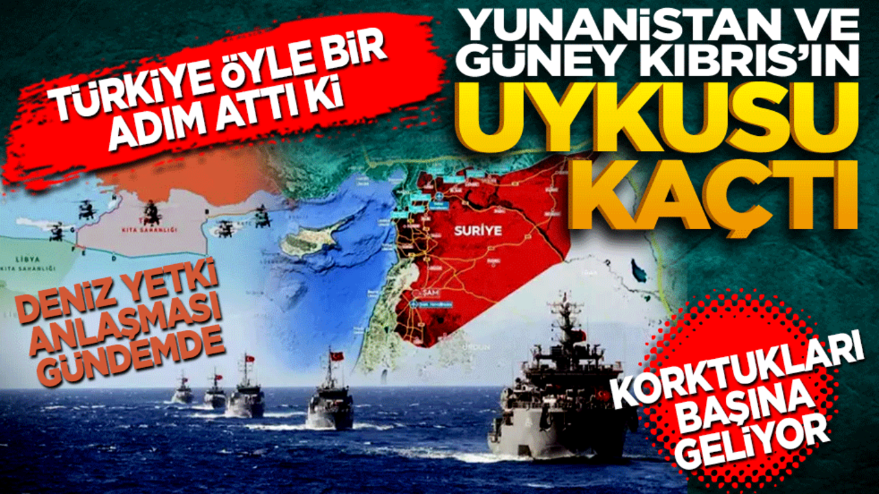 Türkiye öyle bir adım attı ki Yunanistan ve Rum kesiminin uykusu kaçtı! Korktukları başına geçiyor