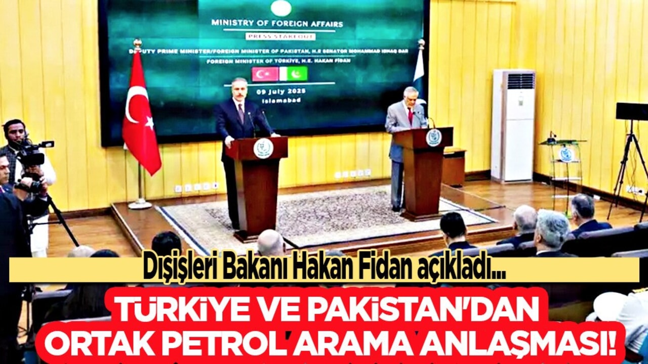 Türkiye - Pakistan petrol anlaşması Türk şirketler petrol ve doğalgaz arayacak!