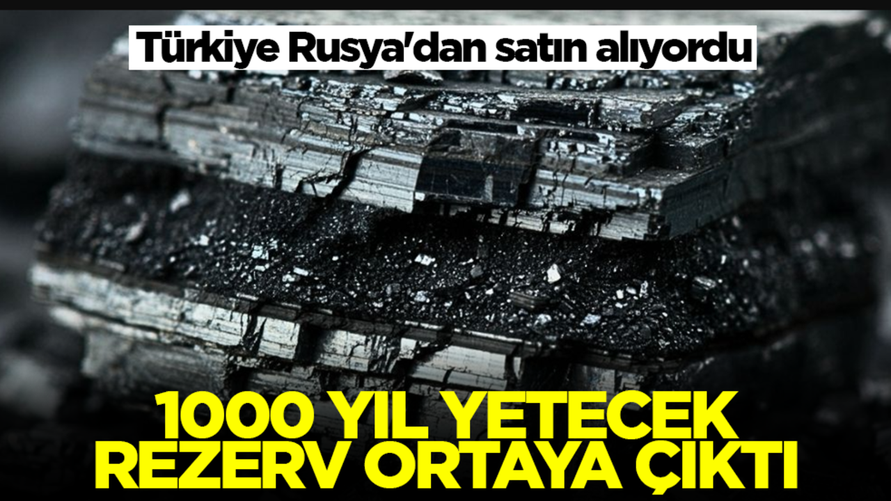 Türkiye Rusya'dan satın alıyordu: 1000 yıl yetecek inanılmaz rezerv ortaya çıktı