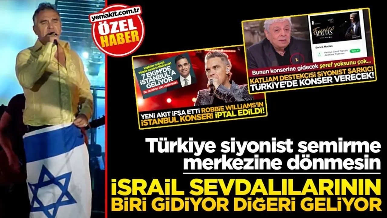Türkiye siyonist semirme merkezine dönmesin! İsrail sevdalılarının biri gidiyor, diğeri geliyor