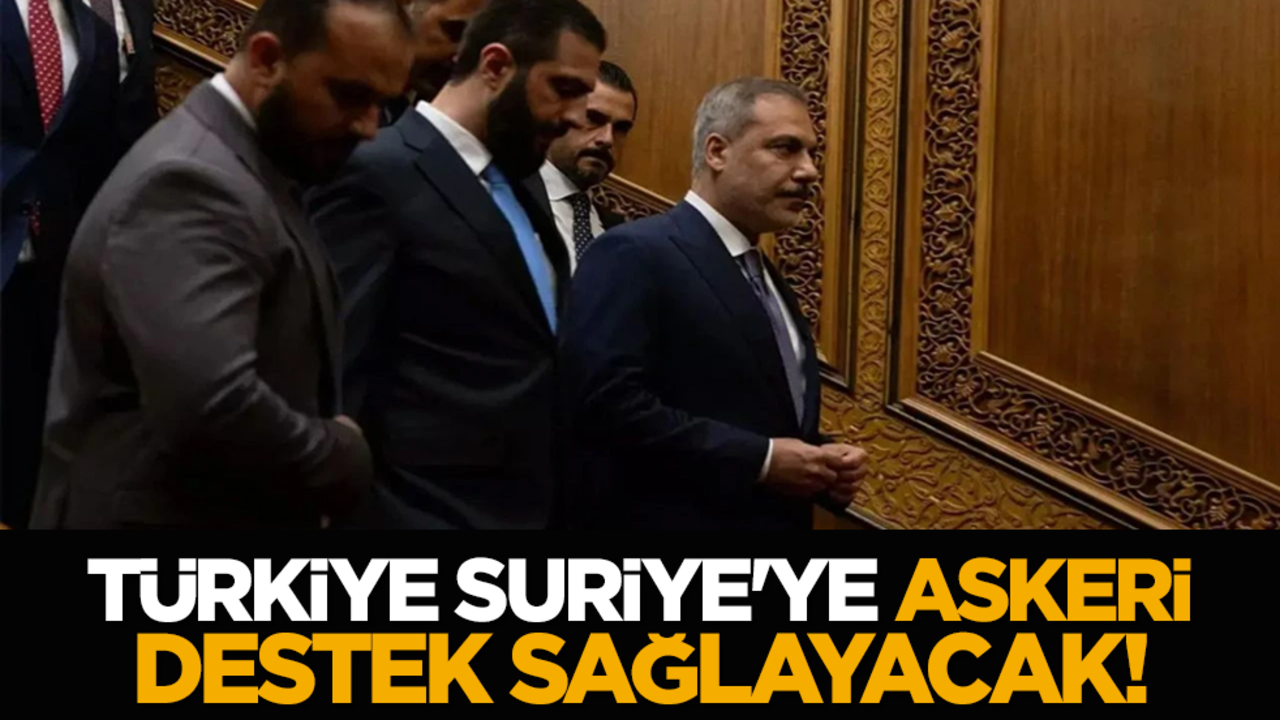 Türkiye, Suriye'ye askeri destek sağlayacak