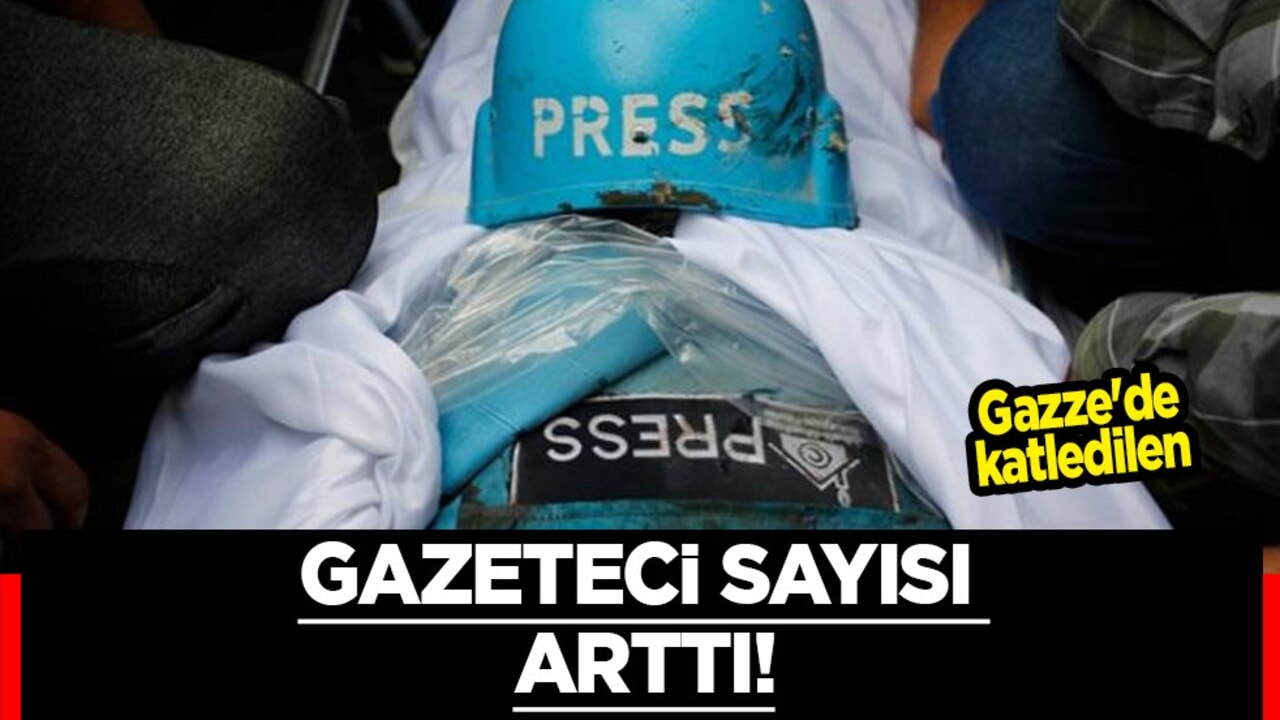 Türkiye ve 44 ülkeden binlerce yolcu yola çıkmıştı: Gazze'de katledilen gazeteci sayısı 247'ye yükseldi!