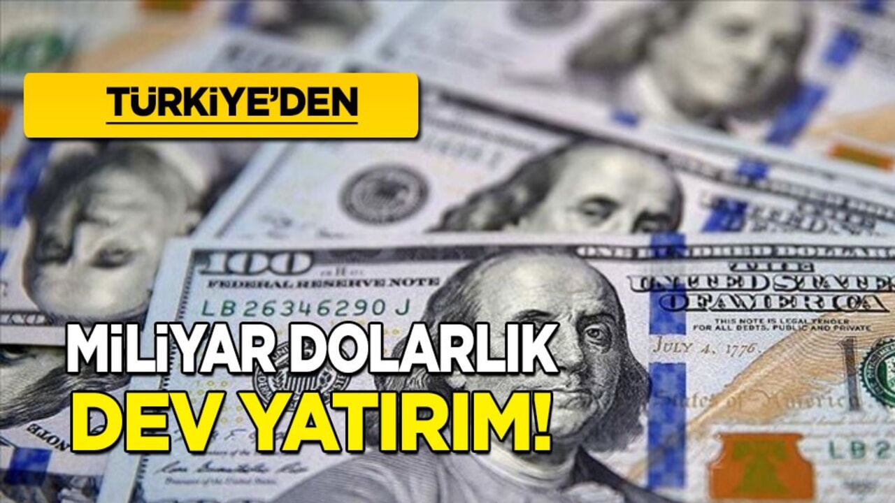 Türkiye'den 60 milyar dolarlık dikkat çeken yatırım! Türkiye karar verdi, devam ediyor