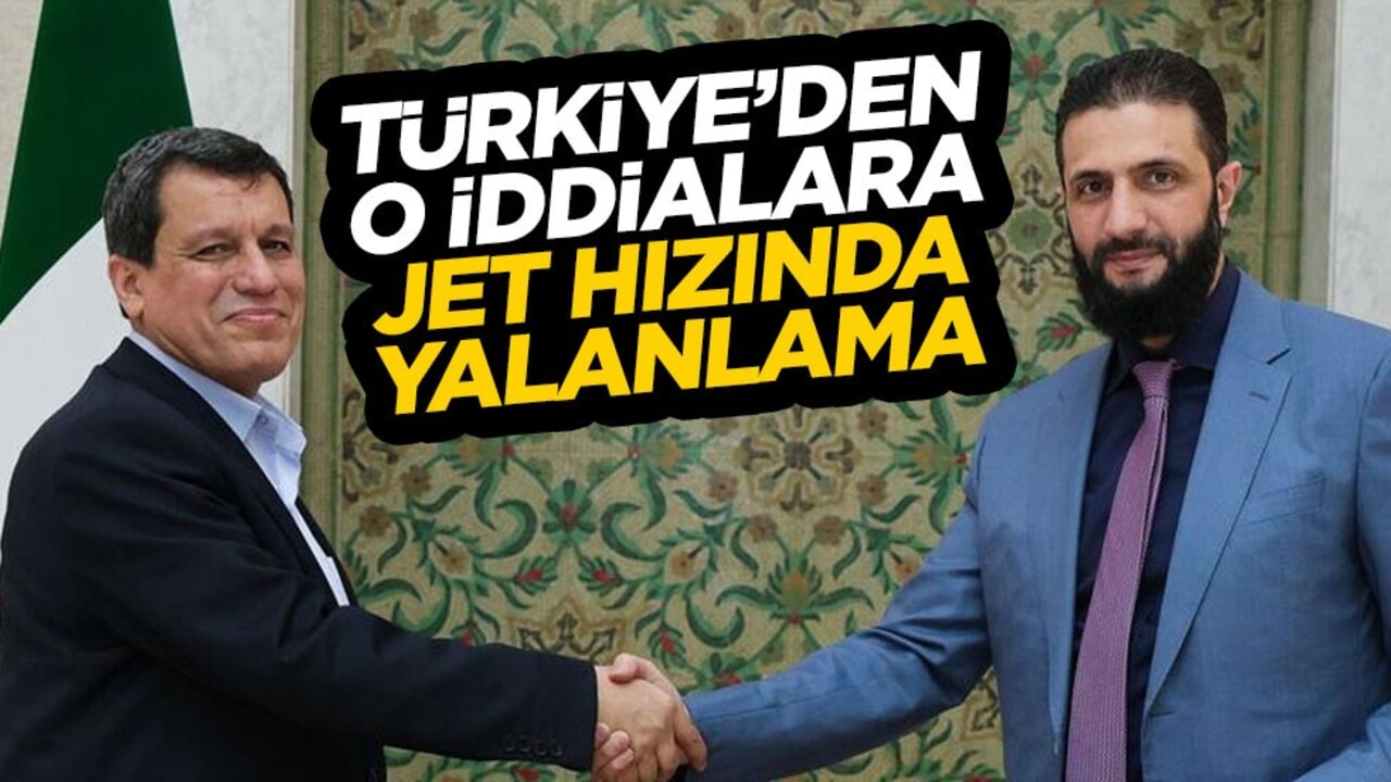 Türkiye’den "Abdi Şahin" iddialarına yalanlama