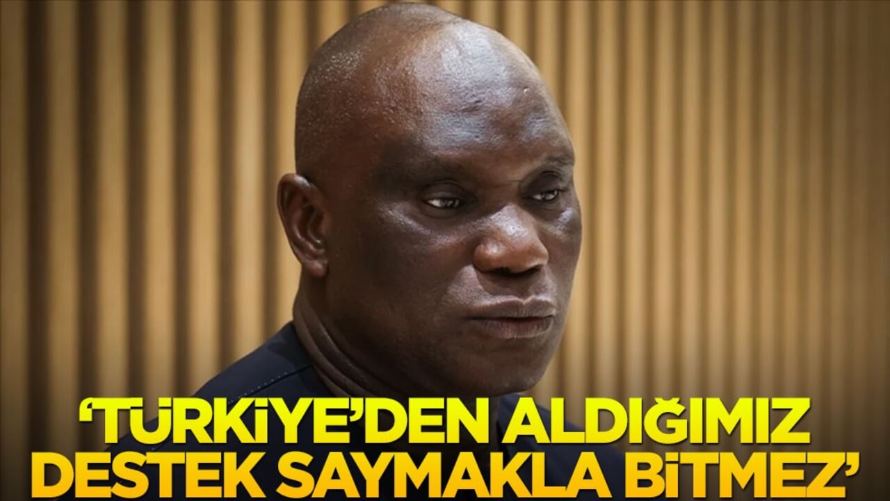 "Türkiye’den aldığımız destek saymakla bitmez"