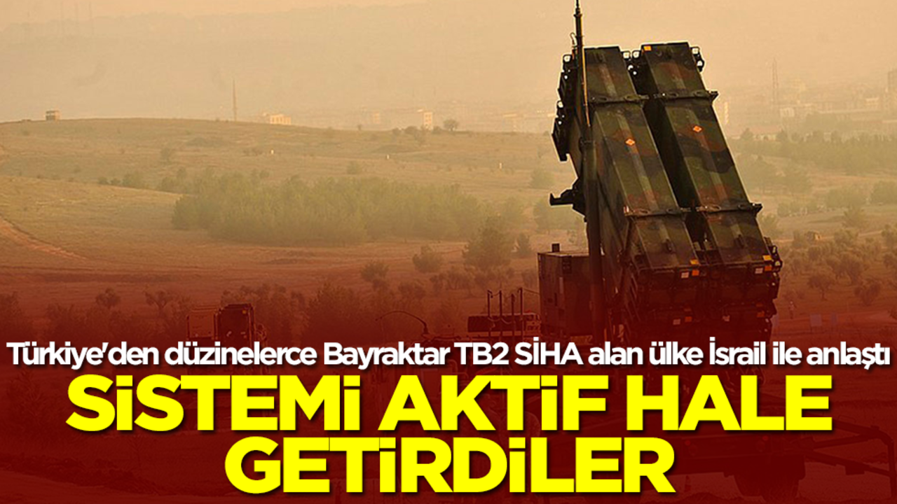 Türkiye'den düzinlerce Bayraktar TB2 SİHA alan ülke İsrail ile anlaştı: Sistemi aktif hale getirdi