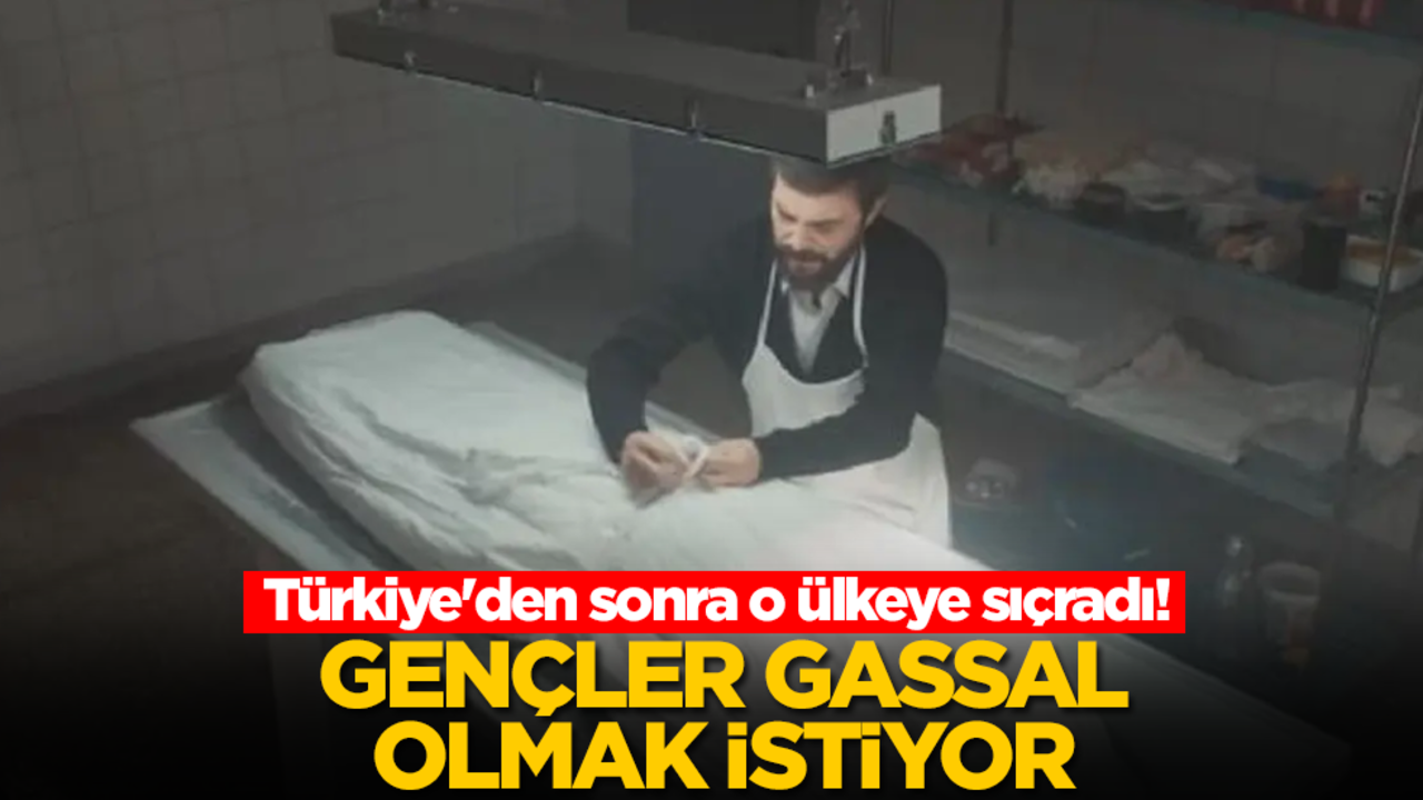 Türkiye'den sonra o ülkeye sıçradı! Gençler gassal olmak istiyor