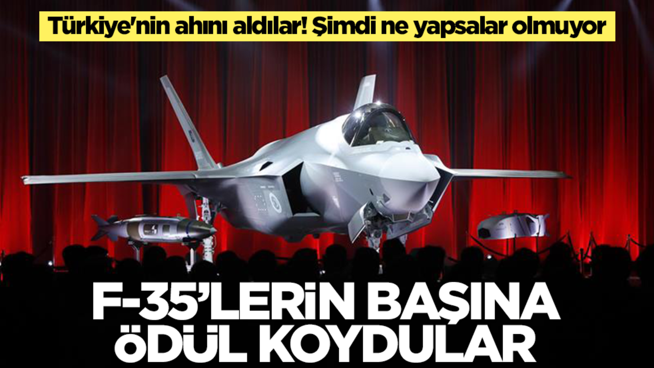 Türkiye'nin ahını aldılar! Şimdi ne yapsalar olmuyor! ABD F-35'lerin başına para koydu