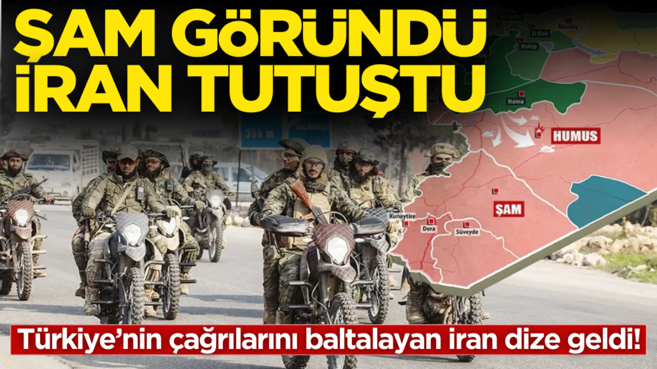 Türkiye’nin çağrılarını baltalayan İran dize geldi! Şam göründü, İran tutuştu