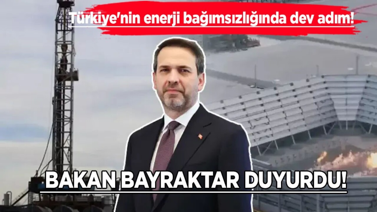 Türkiye'nin enerji bağımsızlığında dev adım! Bakan Bayraktar duyurdu: Güzel haber geldi