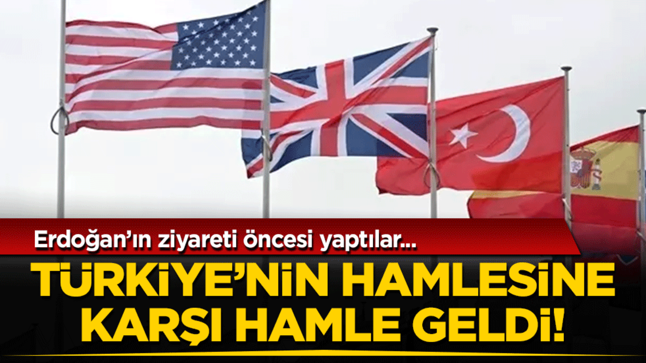 Türkiye'nin hamlesine karşı hamle geldi! Erdoğan'ın ziyareti öncesi yaptılar!