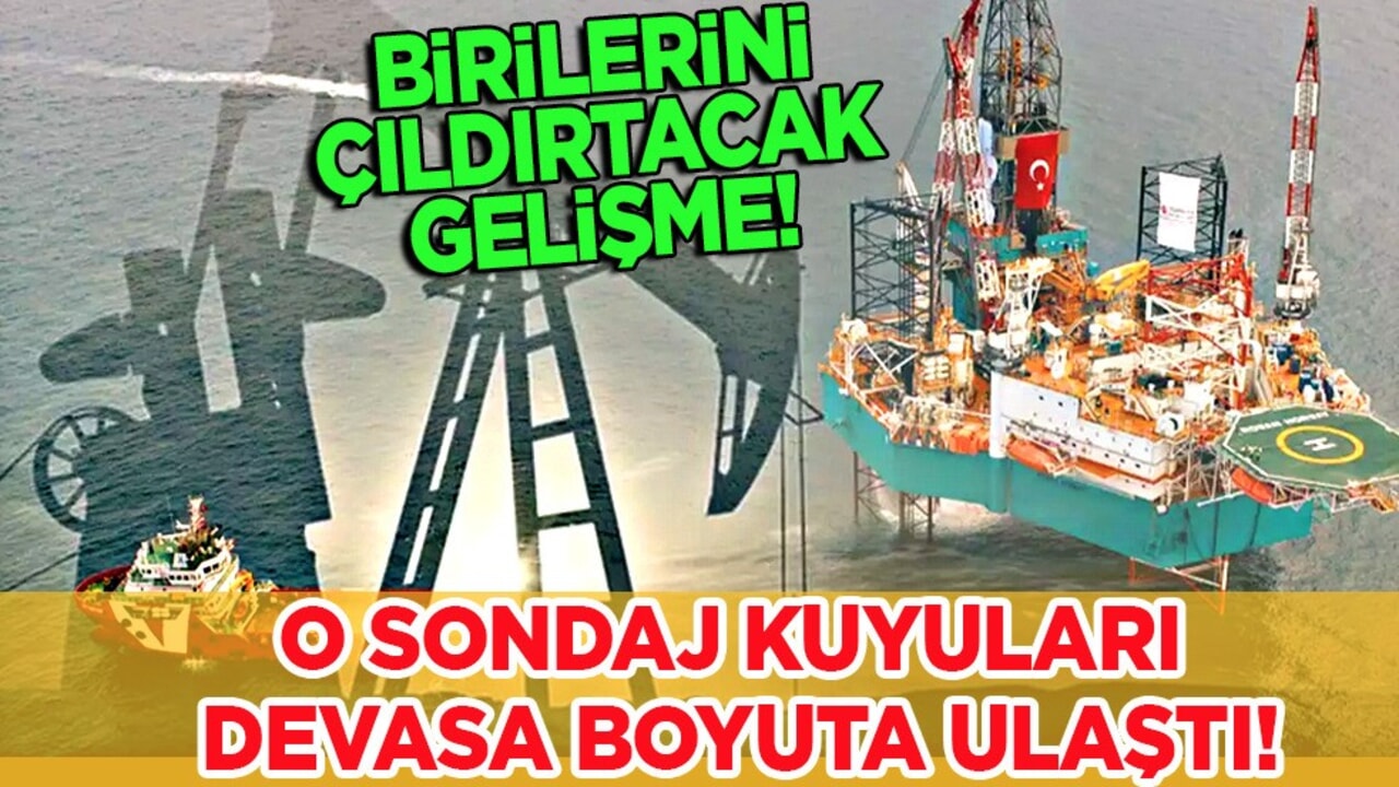 Türkiye'nin Petrol ve gaz keşifleri: Sondaj kuyuları dünya basınında! Şimdi takibe aldılar