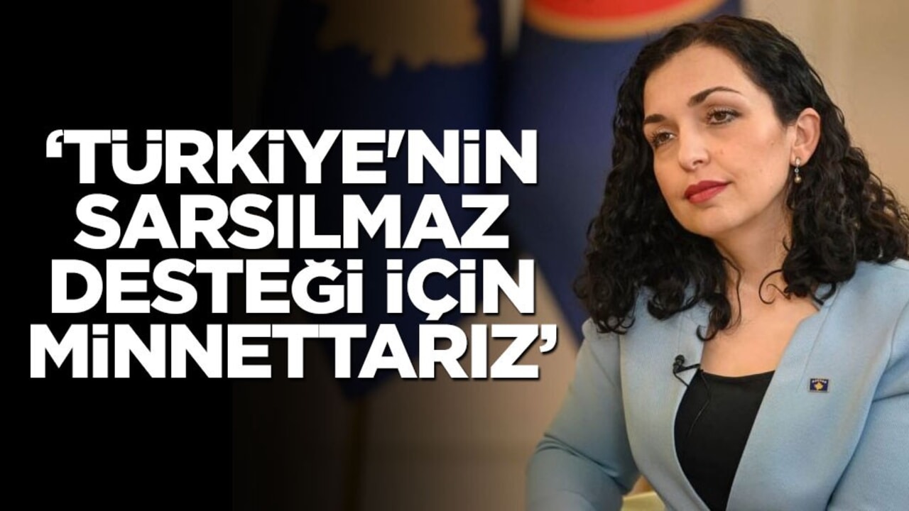 "Türkiye'nin sarsılmaz desteği için minnettarız"