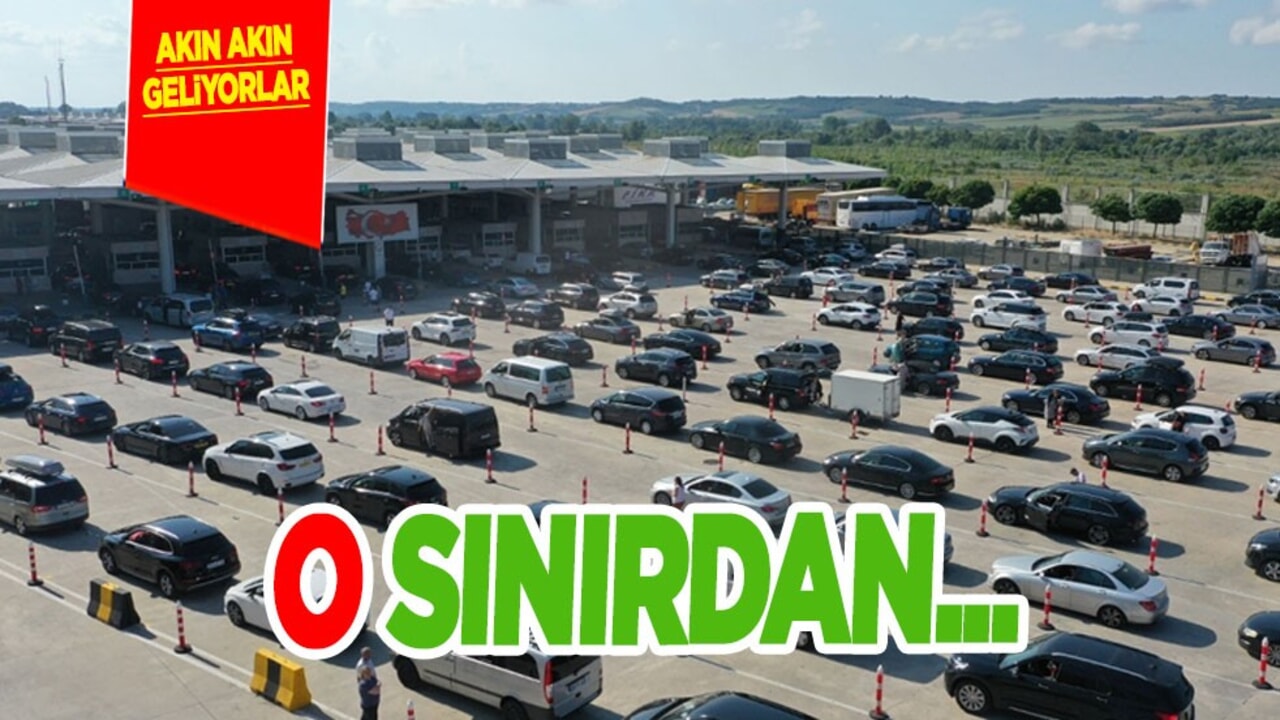 Türkiye'ye dost ülkelerden gurbetçilerin gelişleri sürüyor: Edirne sınırında sayısı gündem oldu