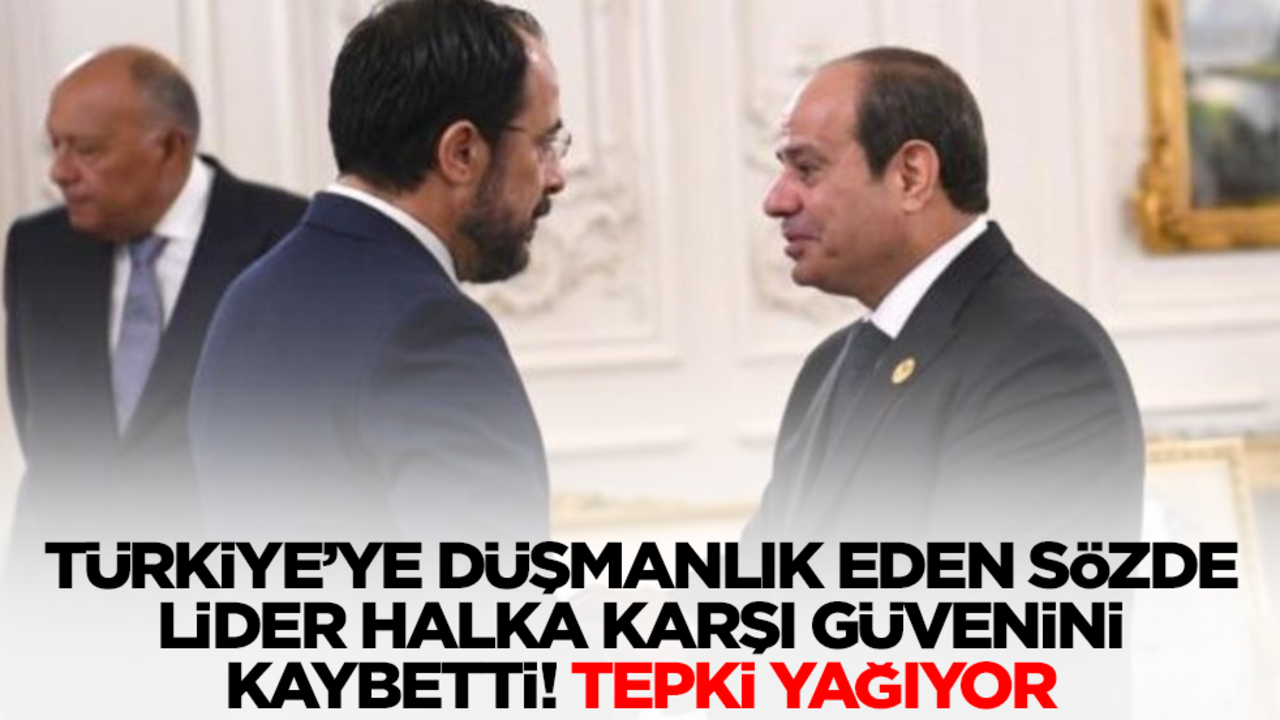 Türkiye'ye düşmanlık eden sözde lidere halk güvenini kaybetti! Tepki yağıyor