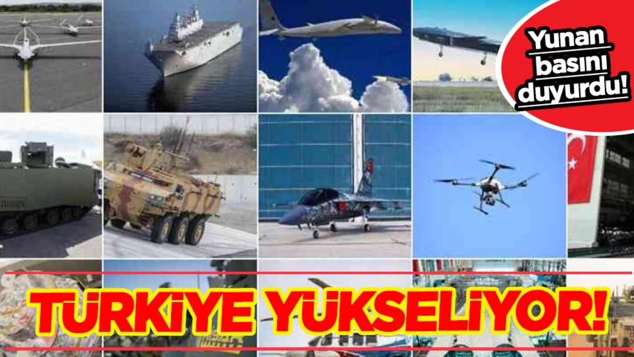 Türkiye'ye karşı silahlanan Yunanistan basını duyurdu: Türk savunma sanayisine dikkat çekti