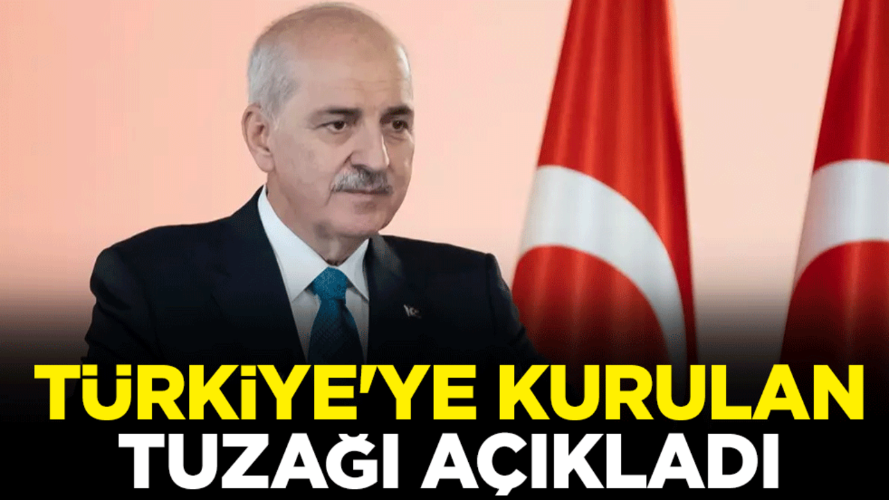 Türkiye'ye kurulan tuzağı açıkladı