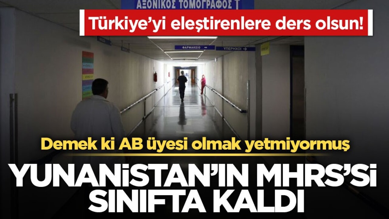Türkiye’yi eleştirenlere ders olsun! Demek ki AB üyesi olmak yetmiyormuş: Yunanistan’ın MHRS’si sınıfta kaldı