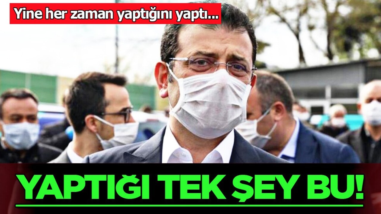 Türkiye'yi ve Erdoğan'ı İngilizlere şikayet eden Ekrem İmamoğlu'ndan skandal yazı!