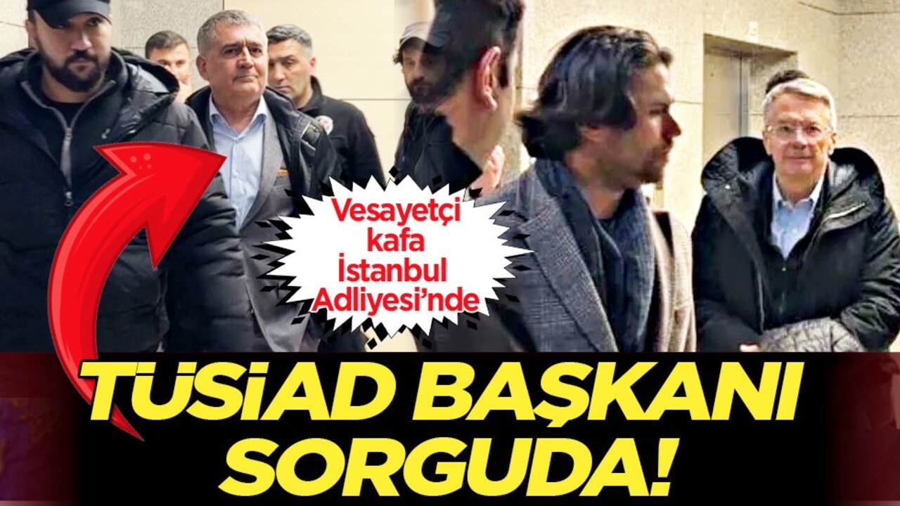 TÜSİAD'ın vesayetçi kafası Orhan Turan sorguda: Adliyeye ifade vermeye gitti!